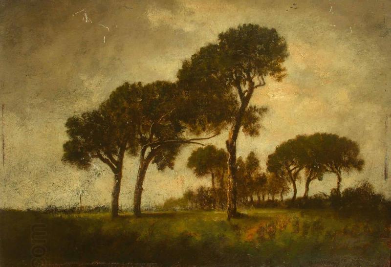 Emile Vernon A landscape with trees China oil painting art